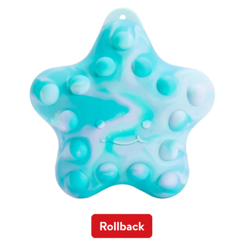 Munchkin® Pop Squish™ Toddler Sensory Bath Toy, Starfish, Unisex