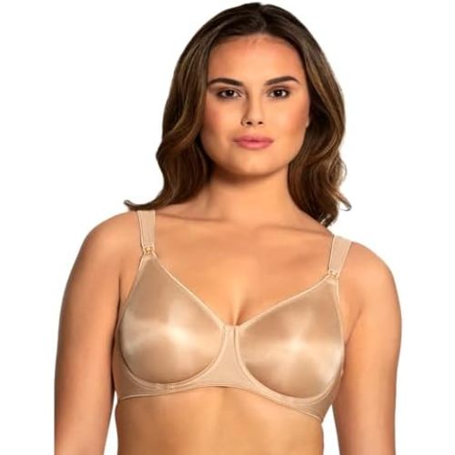 Dominique Nanette Comfort Nursing Bra, Maternity Bra with One-Hand Clips