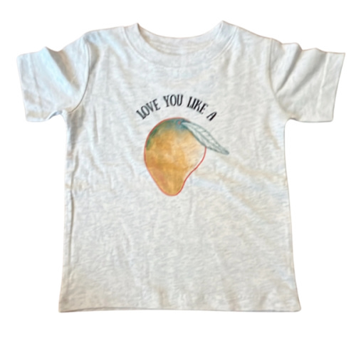 Mini Moods Tees - Mango | Hi'ilani Hawaii
