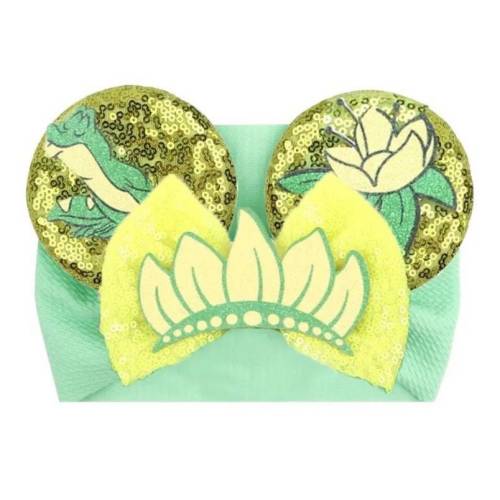 Princess and the frog baby headband