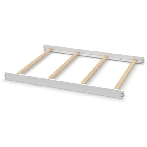 Sorelle Furniture Toddler & Full-Size Bed Rails, Wood Bed Rail & Crib Conversion Kit, Converts Crib to Toddler and Full-Size Bed, # 215 - White