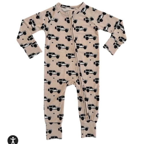 Vintage 4x4 Zipper Romper – In My Jammers