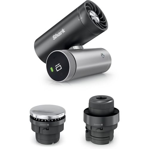 NEW Shark ChillPill — The Only 3-in-1 Personal Cooling System with InstaChill Cooling Plate, Dry-Touch Mist, and Powerful Fan, Handheld, Wearable, Rechargeable Battery, 10 Speeds, Carbon, FA022