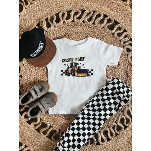 Crushin' It Daily Bulldozer Tee