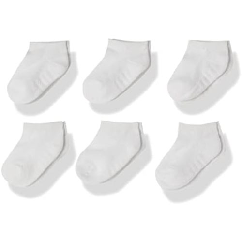 The Children's Place Boys' Unisex Baby and Toddler Ankle Socks 6-Pack