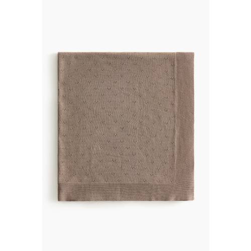 COTTON POINTELLE BABY BLANKET