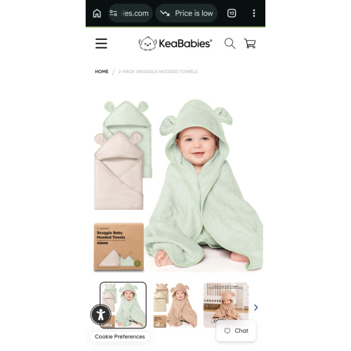 Snuggle Baby Hooded Bath Towels for Kids – KeaBabies