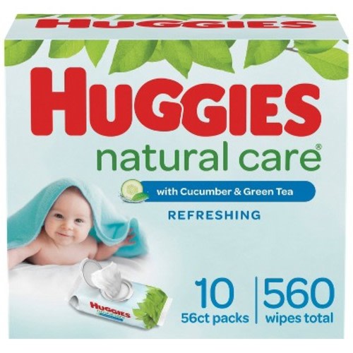 Huggies Natural Care Refreshing Scented Baby Wipes - (560ct)