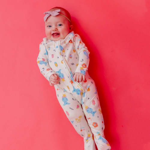 Zip-Up Footie Pajama - Disney Scrump Dreamsicles