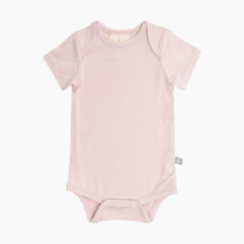 Kyte Baby Short Sleeve Bodysuit - Blush, 0-3 M