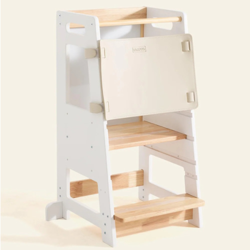 HARPPA Nordo | Safe & Stable Montessori Toddler Kitchen Wooden Tower - Perfect for Cooking & Learning, Counter Helper, Kitchen Tower, Gift for 2 Year Old