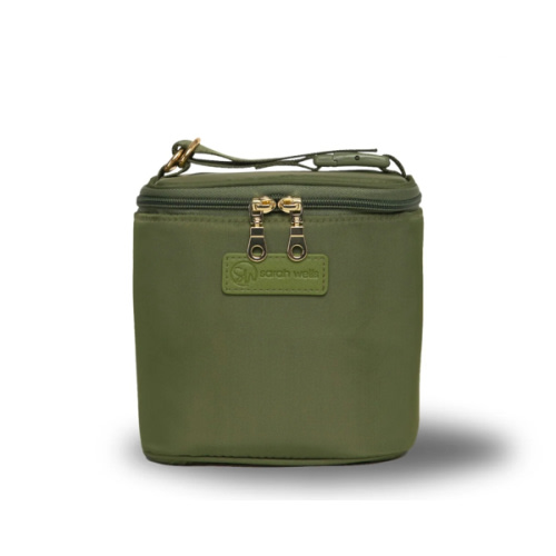 Cold Gold Breastmilk Cooler Bag Ice Pack Included Olive Leakproof Insulated Storage – Sarah Wells Bags