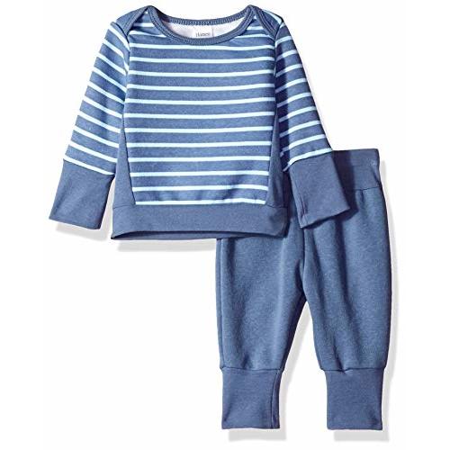 Hanes Ultimate Baby Flexy Adjustable Fit Jogger with Sweatshirt Set