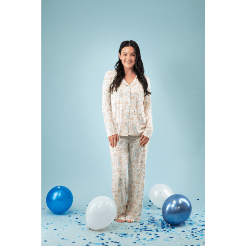 Womens PJ's Long Sleeve (Birthday Boy) – Snuggle & Slumber