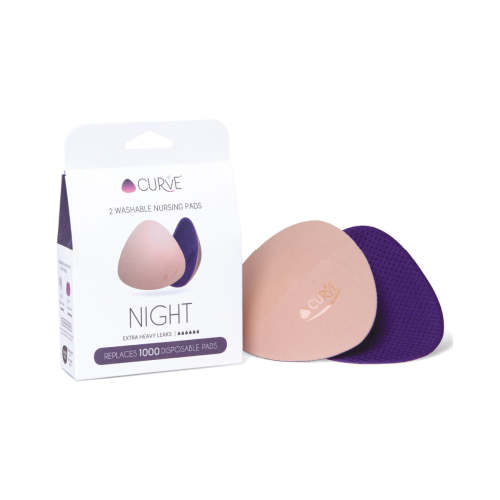 Essential Night washable nursing pads | Curve – Cache Cœur US
