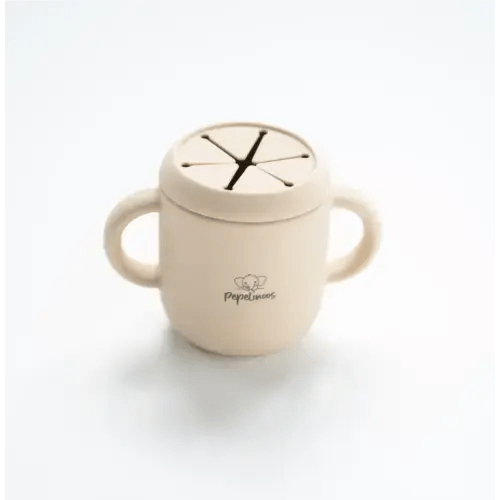 Pepelinoos Silicone Snack Cup - Nude