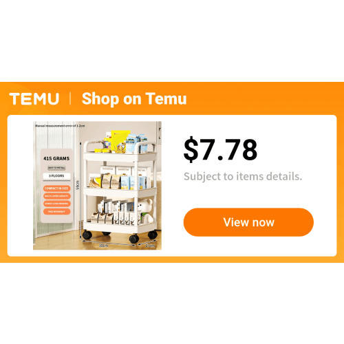 2026 newest storage rack heavy duty rolling storage cart - Temu