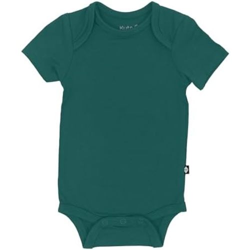 KYTE BABY Short Sleeve Unisex Baby Bodysuits, Rayon Made From Bamboo Material