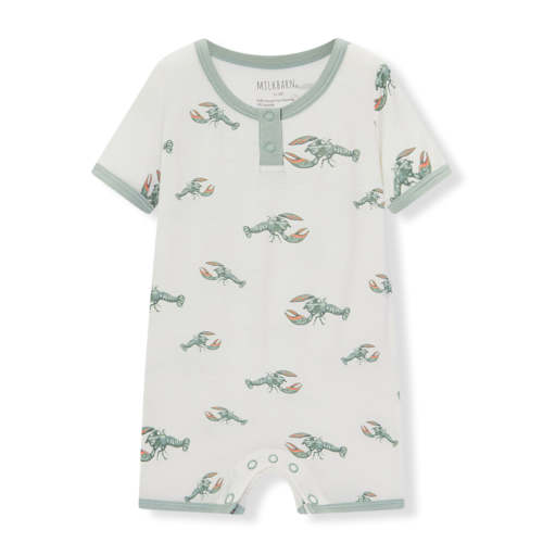 Mint Lobster Luxe Stretch Shortall