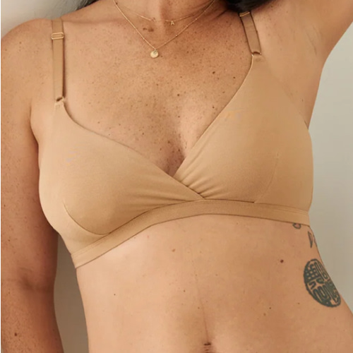 Soft-Cup Nursing Bra - Camel