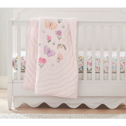 Wildflower Butterfly Baby Comforter | Pottery Barn Kids AU