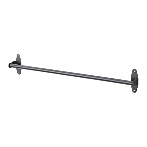 HULTARP Rail - black 23 ½ "