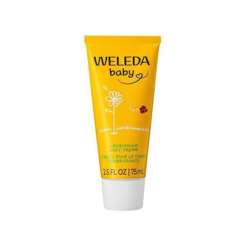 Weleda Nourishing Body Cream - 2.5 fl oz: Baby Lotion, Calendula Scent, Paraben-Free, Sensitive Skin