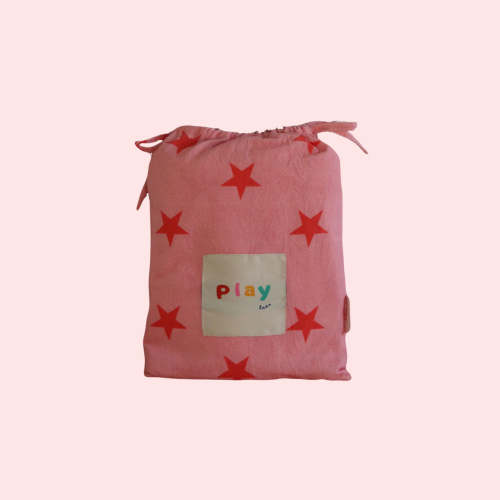 Strawberry Star Fitted Sheet Set – Play Linen