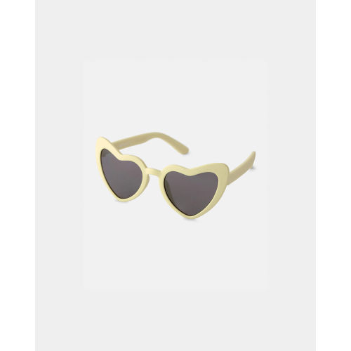 Baby Heart Sunglasses - Yellow | Carter's