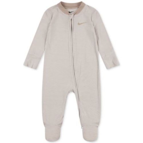 Baby Boy or Girl Viscose Striped Footed Coverall