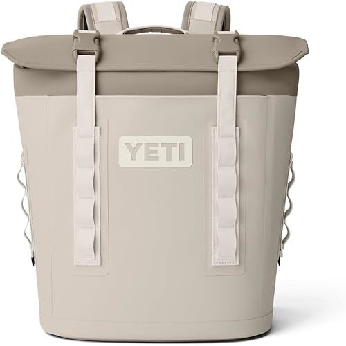 YETI Hopper M12 Backpack Soft Sided Cooler with MagShield Access, Cape Taupe