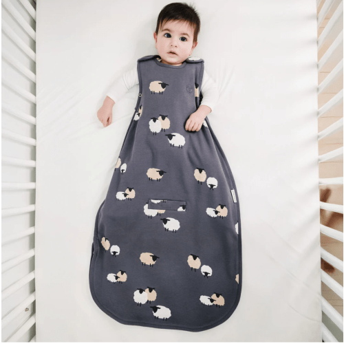 4 Season® Ultimate Baby Sleep Bag, Merino Wool & Organic Cotton, Sheep Slate
