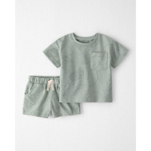 Baby 2-Piece Top & Short Set Made with Organic Cotton - Little Planet | Carter's