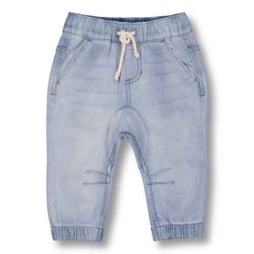 Denim Light Wash Baby Pull On Denim Jeans | Best&Less™ Online