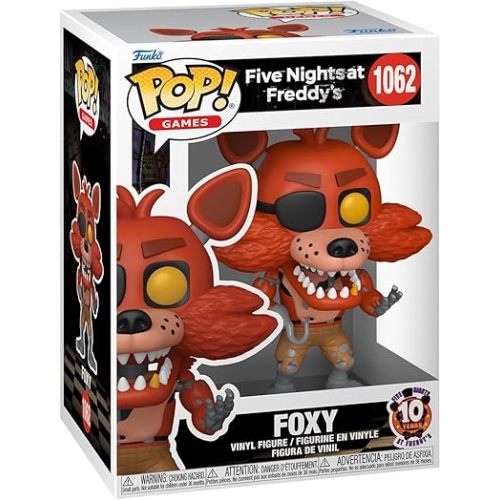 Funko Pop Games: Five Nights at Freddy's (FNAF) 10y - Chica The Chicken - Five Nights at Freddy's - Collectable Vinyl Figure - Gift Idea - Official Merchandise - Toys for Kids & Adults
