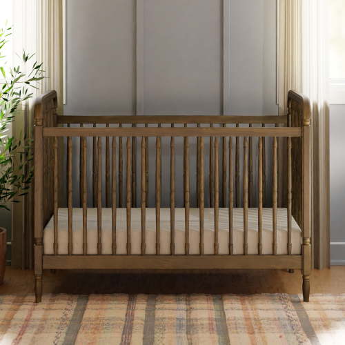 Namesake Liberty 3-in-1 Convertible Spindle Crib + Liberty 6-Drawer Assembled Dresser