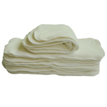 ALVABABY 12PCS Cloth Diaper Inserts - 4-Layer Super Soft Inserts for Diapers and Covers