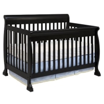DaVinci Kalani 4-in-1 Convertible Crib in Ebony, Greenguard Gold Certified