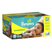 Pampers Baby Diapers - Swaddlers - Size 3, 168 Count, Ultra Absorbent Disposable Infant Diaper