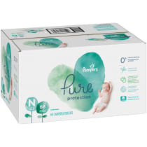 Pampers Pure Protection Disposable Baby Diapers, Hypoallergenic and Unscented, 68 Count, For Newborns up to 10 Pounds