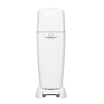 Playtex Diaper Genie Complete Pail with Built-In Odor Controlling Antimicrobial, Includes Pail & 1 Refill, White , 8.36 Pound