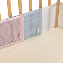 Mini Crib Breathable Mesh Liner by BreathableBaby, Classic 3mm Mesh, White, Size 4M Covers 4 Sides FITS MINI CRIBS WITH 38x24” MATTRESS ONLY