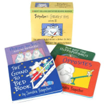 Boynton's Greatest Hits The Big Yellow Box (Boxed Set): The Going to Bed Book; Horns to Toes; Opposites; But Not the Hippopotamus