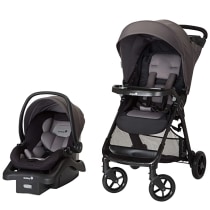 Safety 1st Smooth Ride Travel System Stroller and Car Seat OnBoard™ FLX - Efficient Infant Car Seat Stroller and Infant Car Seat and Stroller Combo, Monument