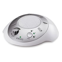 Homedics Portable Sound Spa, White Noise Machine, 6 Nature Sounds, Sleep Aid, for Home, Office, Nursery