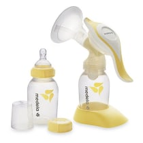 Medela, Harmony Breast Pump, Manual Breast Pump, Portable Pump, 2-Phase Expression Technology, Ergonomic Swivel Handle, Easy to Control Vaccuum, Designed for Occasional Use