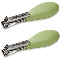 Safety 1st Fold-Up Nail Clipper, 2-Count - Colors May Vary