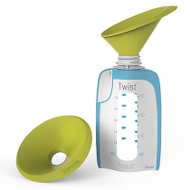 Kiinde Twist Pouch System 2-Piece Funnel Set for Breast Milk, Formula, Baby Food