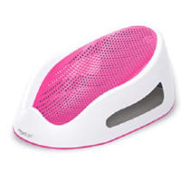Angelcare Baby Bath Support (Pink) | Ideal for Babies Less than 6 Months Old