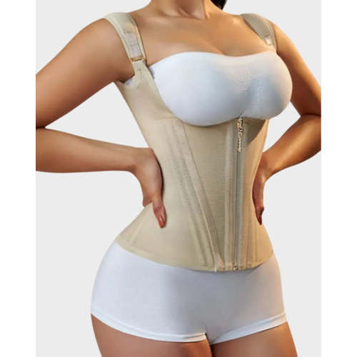 SheCurve® Double Waistband Corset Vest Waist Trainer
